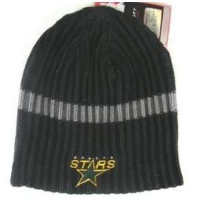  Dallas Stars Ribbed Beanie Hat: Sports & Outdoors