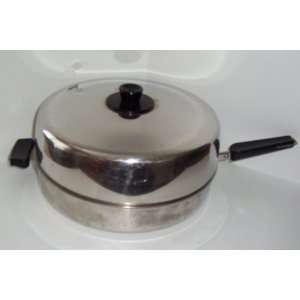   Stainless Steel 12 Skillet with Tall Vented Lid 