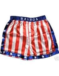 Rocky Balboa Apollo Movie Boxing American Flag Shorts