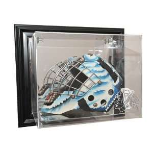  Chicago Blackhawks Full Size Goalie Mask Display Case Wall 