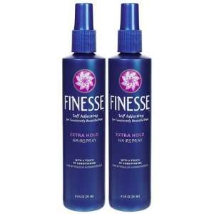 Finesse Extra Hold Non Aerosol Hair Spray, 8.5 oz, 2 ct (Quantity of 5 