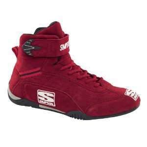Simpson Racing AD950RD Adrenaline Red Size 9 1/2 SFI Approved Driving 