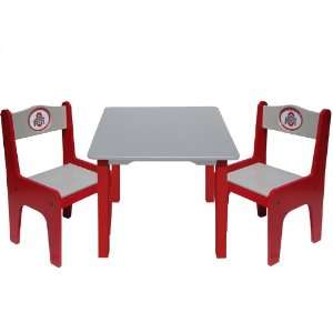  Ohio State Buckeyes Table And Chair Set: Sports & Outdoors