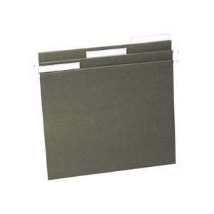 Hanging File Folders, 1/5 Cut, standard, Green, Letter Size (LOP10231)