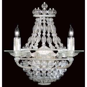 Fine Art Lamps 748550, Grand Canal Candle Glass Wall Sconce Lighting 