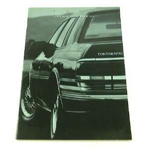  1993 93 Lincoln CONTINENTAL BROCHURE Executive Everything 