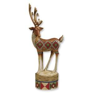  Jim Shore Heartwood Creek Lodge Reindeer Figurine: Jewelry