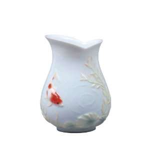 Koi Fish Porcelain Creamer 