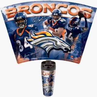 NFL Denver Broncos Set of 2 Travelers Mugs *SALE*  Sports 