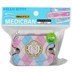   Kitty : Self Adhesive Childrens Bandages with Tin Box (Checker Small
