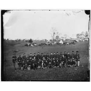   Bealeton, Virginia. Company G, 93d New York Infantry