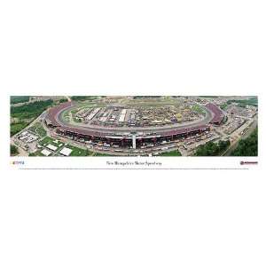  NASCAR 13.5 x 40 New Hampshire Motor Speedway Panoramic 