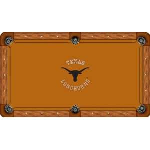  University of Texas Pool Table Felt   Professional 8ft   Texas 