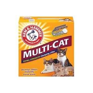  3 PACK ARM & HAMMER MULTI CAT LITTER, Color: EXTRA 