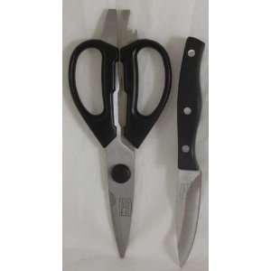  Chicago Cutlery Metropolitan 2 Piece Shears & Paring Knife 