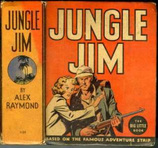 BIG LITTLE BOOK #1138 JUNGLE JIM (Whitman, 1936). 424 pages. Moderate 