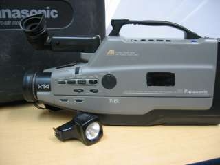 Panasonic AG 188 VHS Reporter Movie Camera Camcorder  