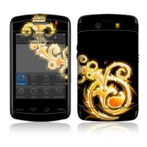  BlackBerry Storm2 9520, 9550 Decal Skin   Abstract Gold 