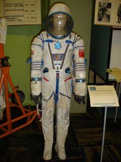 Each suit was tailor made to fit individual crew members. In the Soyuz 