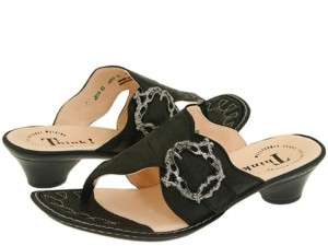 Womens Think Soso Comfort Sandals Black 82502 00 Size  