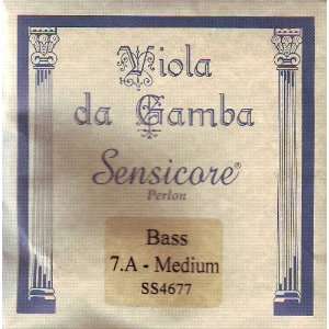  Super Sensitive Viola da Gamba Bass Sensicore Medium 7.A 