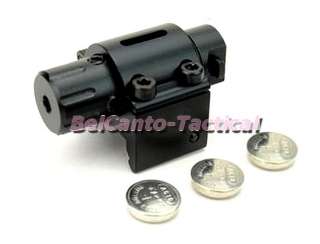   Red Laser Sight w/ Weaver Mount for Compact / Subcompact Pistol  