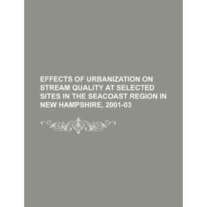  Effects of urbanization on stream quality at selected 