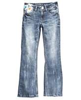 Guess Kids Jeans, Girls Embroidered Flare Jeans