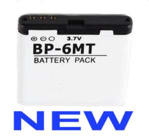 New High Capacity Battery BP 6MT For Nokia N81 E51 N82  