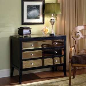  Melrose Heights 3 Drawer Mirrored Chest Furniture & Decor