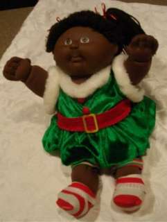 BLACK CABBAGE PATCH DOLL ~ 1990 FIRST EDITION ~ HASBRO ~ CHRISTMAS 