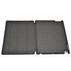 Companion Black Hard Back Case with Smart Cover Stand For iPad 2 New