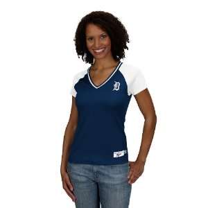  MLB Detroit Tigers Womens In the Dust Top (XX Large 