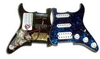 Loaded Fat Strat Pickguard,Red Pearl/White, fits Fender  