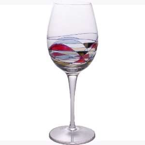 Milano Over Size Crystal Red Wine Glasses  Kitchen 