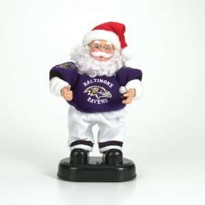   Ravens Animated Rock & Roll Santa Claus Figure: Home & Kitchen