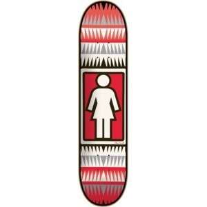  Girl Mike Carroll Navajo Skateboard Deck   7.87 x 31.62 