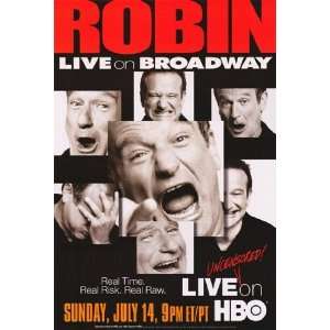  Robin Williams Live on Broadway by Unknown 11x17