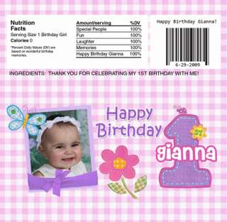 Hugs and Stitches Girl Boy First Birthday Invitations  