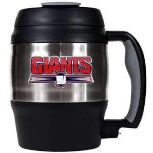  New York Giants NY Large Travel Mug With Handle Sports 