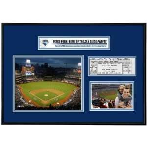    San Diego Padres PETCO Park Ticket Frame: Sports & Outdoors