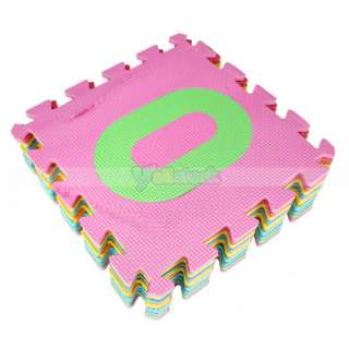   non toxic 10pcs Number Foam Floor Puzzle Mat Nursery Soft Mats  