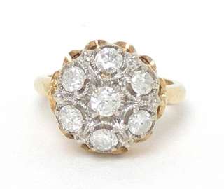 this is a beautiful and luxurious 14k gold and brilliant diamonds