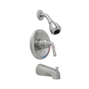    Citidel Satin Nickel Tub Shower Faucet w/Valve: Home & Kitchen