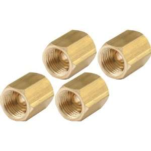   Flare Union Brass Brake Line Adapter Fitting, (Pack of 4): Automotive