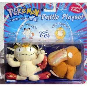  Pokemon Battle Playset   Limited Edition   #52 Meowth vs 
