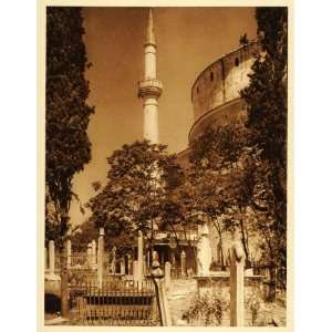 1926 St George Church Thessaloniki Minaret Turkish Tomb   Original 