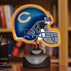  Chicago Bears Neon Helmet Lamp   NFL