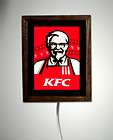 kfc kentucky fried chicken colonel sanders lighted sign expedited 