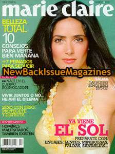 Spanish Marie Claire 3/06,Salma Hayek,Jodie Foster,NEW  